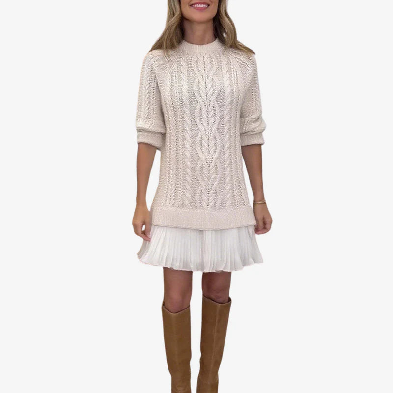 Zorina Knit Sweater Dress