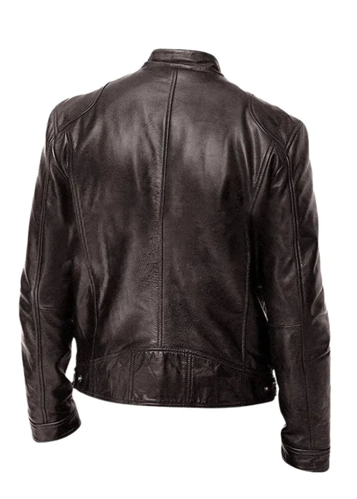 James | Men's Handcrafted Leather Jacket