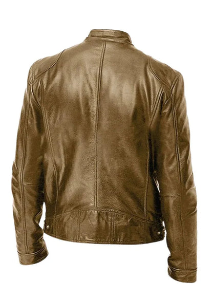 James | Men's Handcrafted Leather Jacket