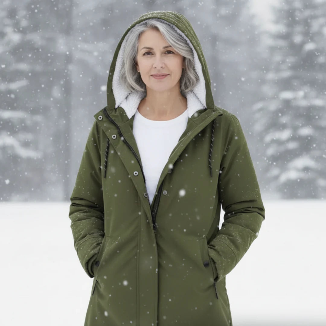 Alienor | Waterdichte lange jas