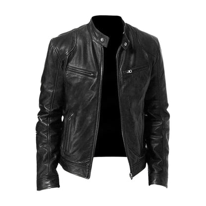James | Men's Handcrafted Leather Jacket