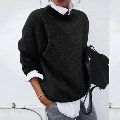 LORELAI | RELAXED KNIT PULLOVER