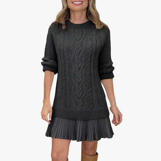 Zorina Knit Sweater Dress