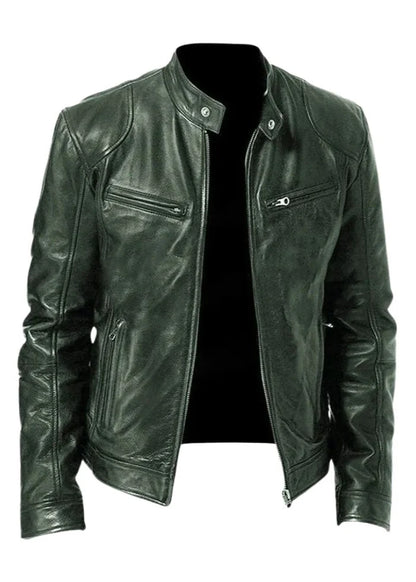 James | Men's Handcrafted Leather Jacket