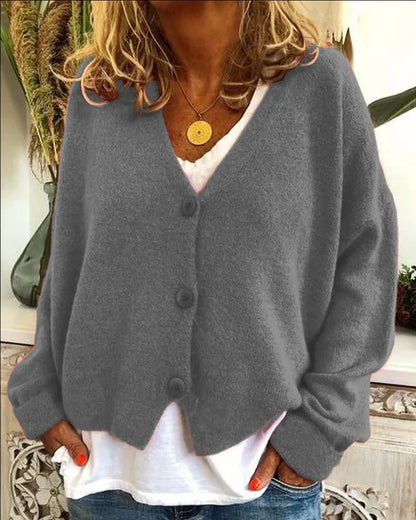 LESLIE | BUTTON FRONT CARDIGAN