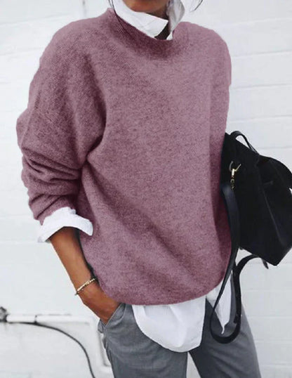 LORELAI | RELAXED KNIT PULLOVER