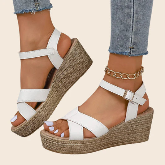 XALENE | STYLISH WEDGE SANDALS