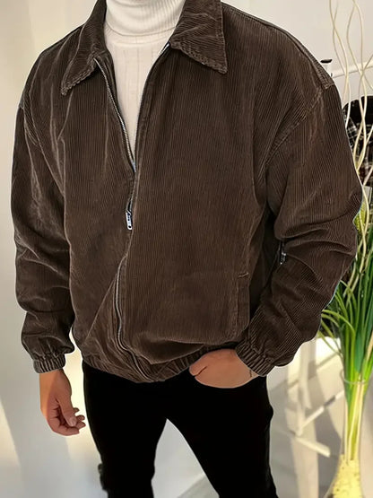 Alvaro Corduroy Zip Jacket