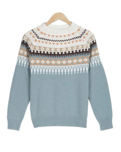 JAYDA | NORDIC PATTERN SWEATER