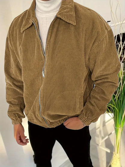 Alvaro Corduroy Zip Jacket